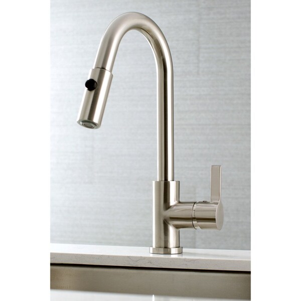 LS8788CTL Continental Single-Handle Pull-Down Kitchen Faucet, Nickel